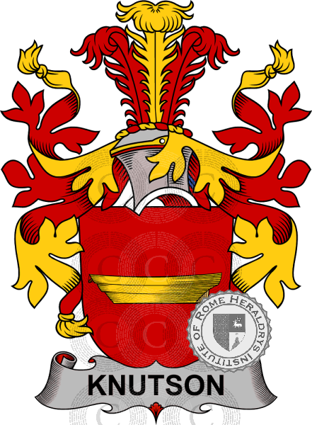 Coat of arms of family Knutson