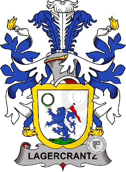 Wappen der Familie Lagercrantz