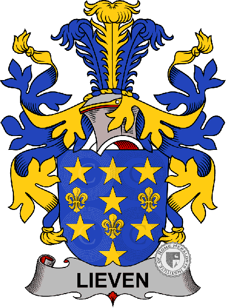 Coat of arms of family Lieven