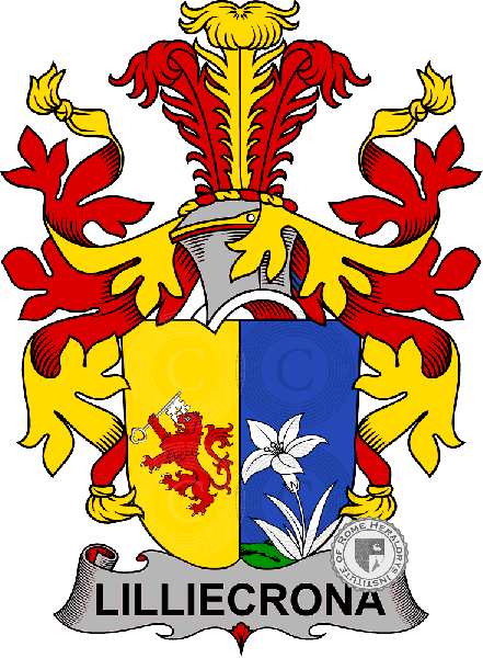 Wappen der Familie Lilliecrona