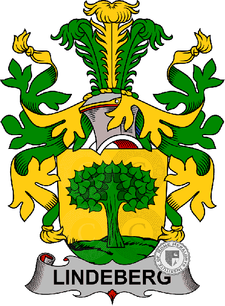 Escudo de la familia Lindeberg