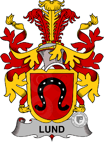 Escudo de la familia Lund