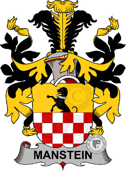 Wappen der Familie Manstein