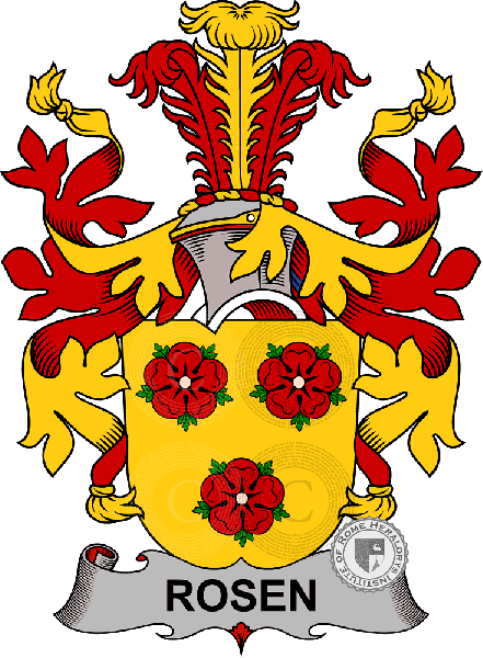 Wappen der Familie Rosen