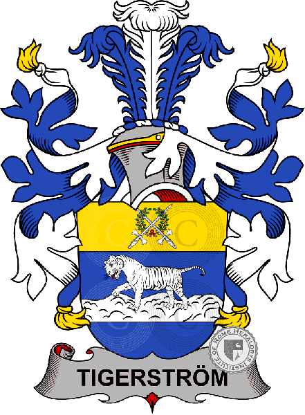 Escudo de la familia Tigerström