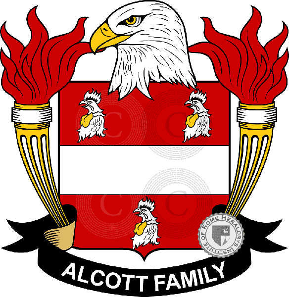 Escudo de la familia Alcott