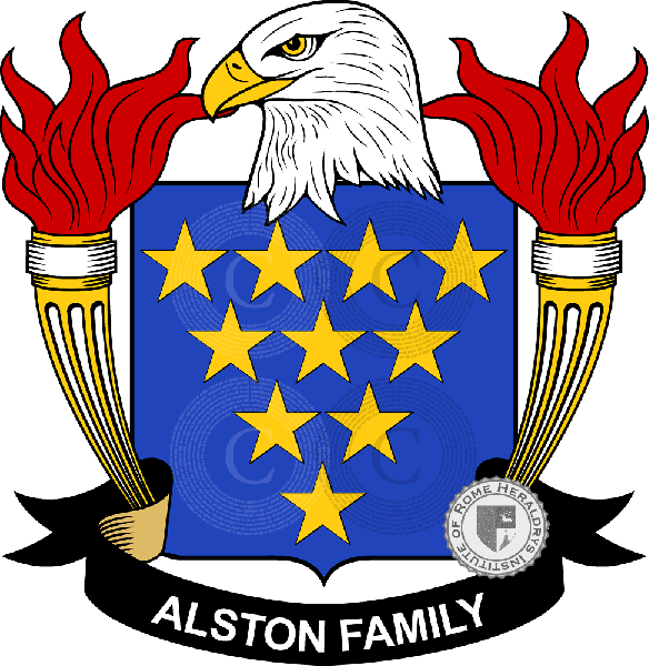 Wappen der Familie Alston