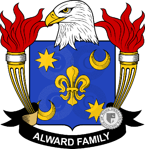 Escudo de la familia Alward
