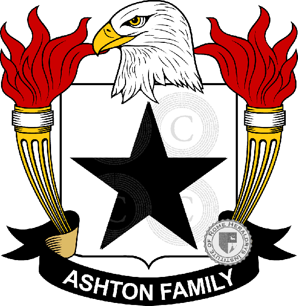 Wappen der Familie Ashton