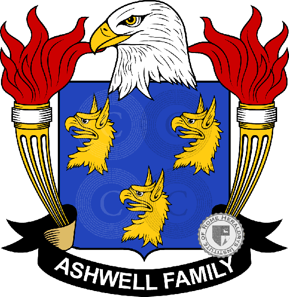 Wappen der Familie Ashwell