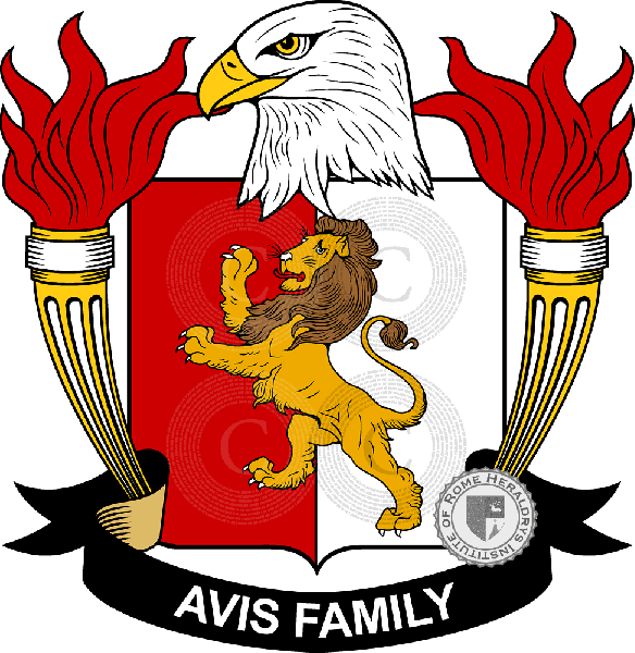 Coat of arms of family Avis