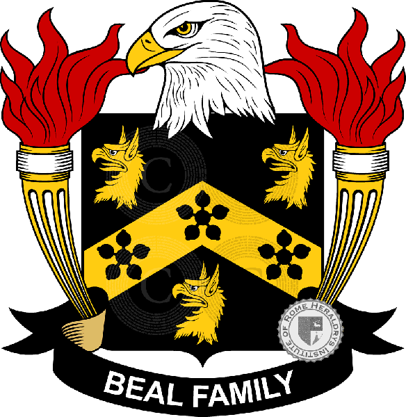 Coat of arms of family Beal