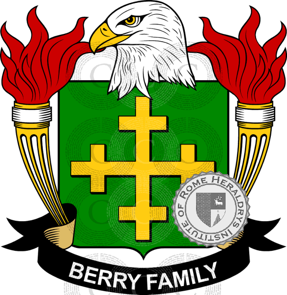 Coat of arms of family Berry