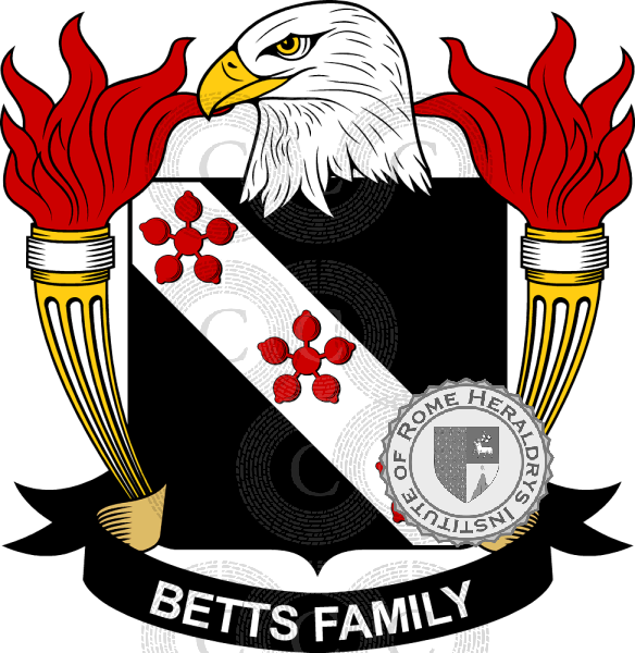 Brasão da família Betts