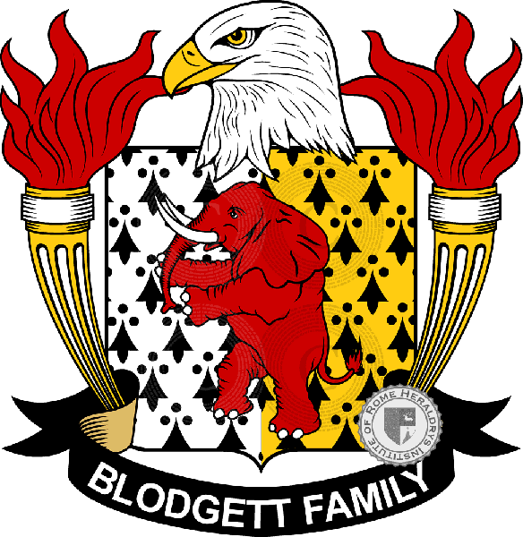 Stemma della famiglia Blodgett