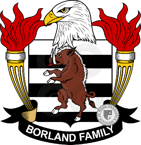 Brasão da família Borland