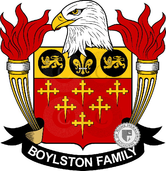 Wappen der Familie Boylston
