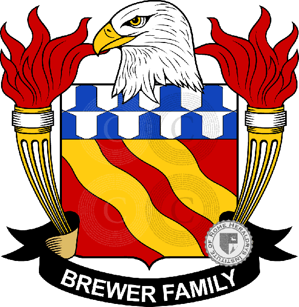 Stemma della famiglia Brewer