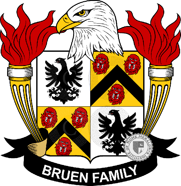 Brasão da família Bruen