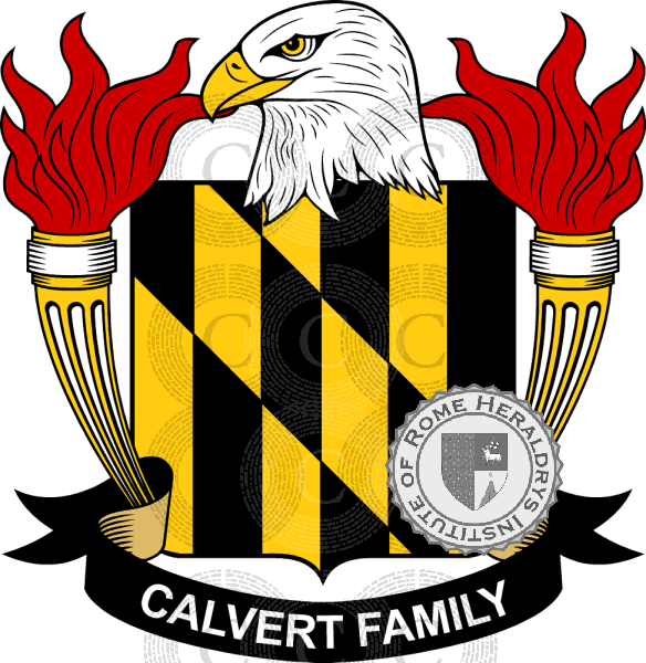 Coat of arms of family Calvert