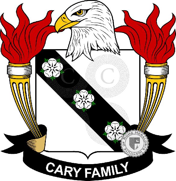 Coat of arms of family Cary