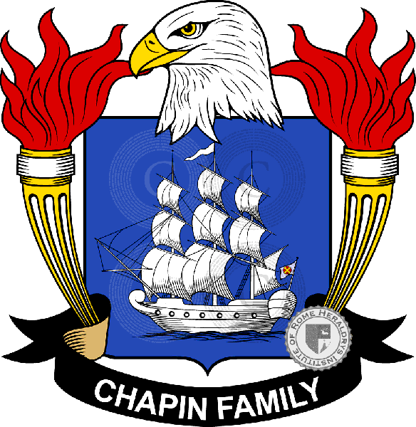 Coat of arms of family Chapin