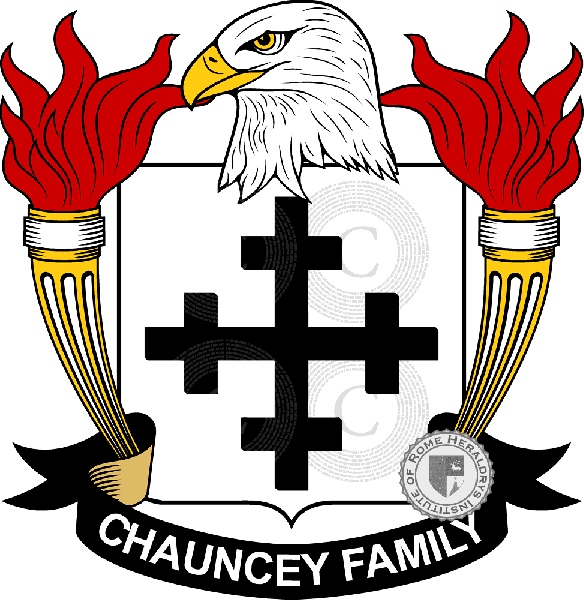 Brasão da família Chauncey