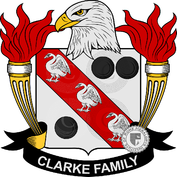 Brasão da família Clarke