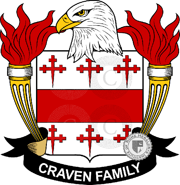 Escudo de la familia Craven