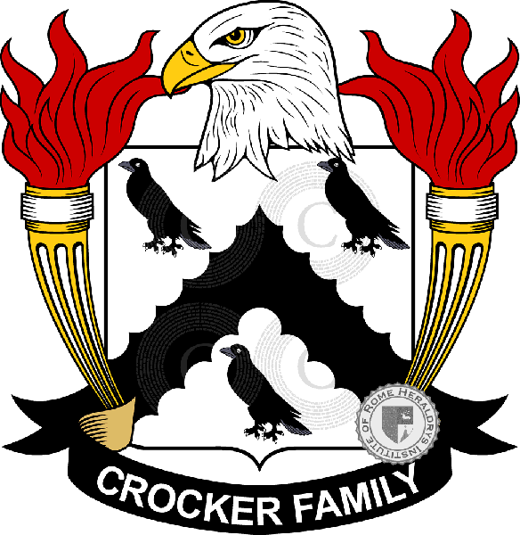Stemma della famiglia Crocker
