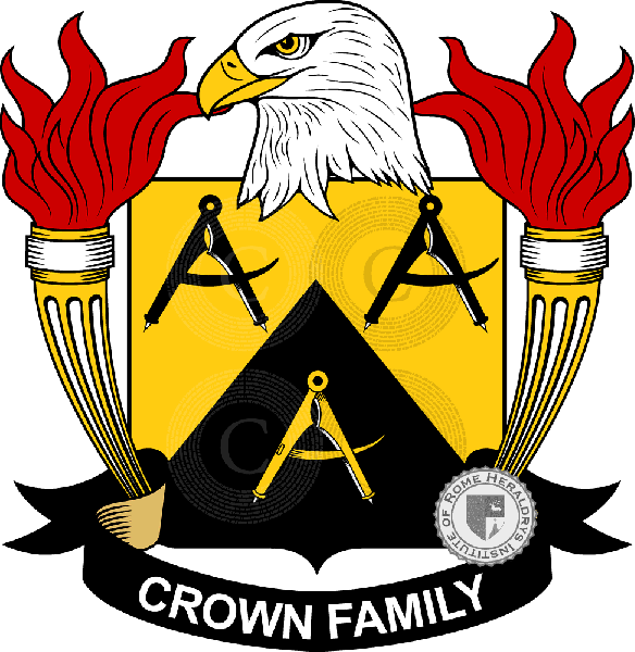 Coat of arms of family Crown