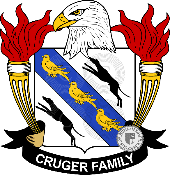 Brasão da família Cruger