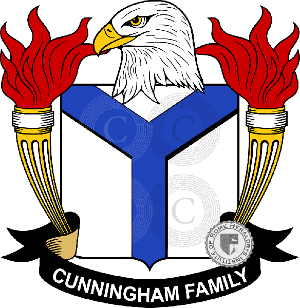 Wappen der Familie Cunningham