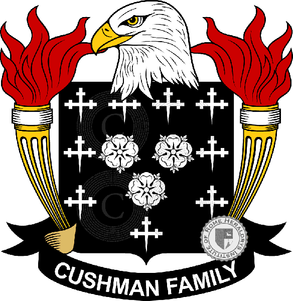 Brasão da família Cushman