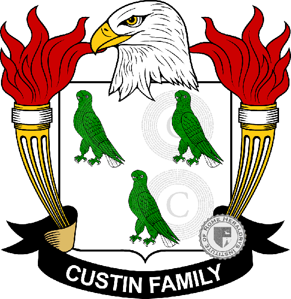 Escudo de la familia Custin