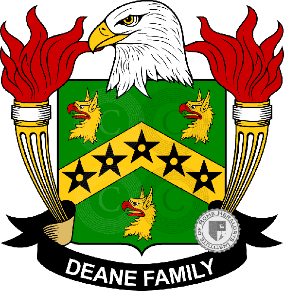 Coat of arms of family Deane