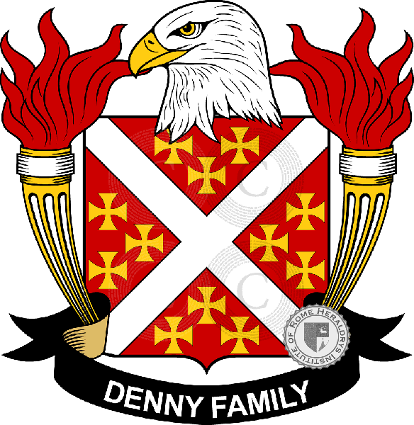 Coat of arms of family Denny