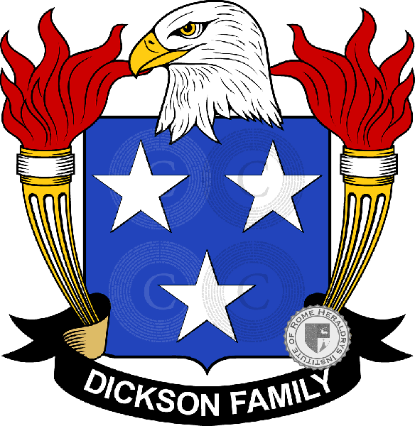 Brasão da família Dickson