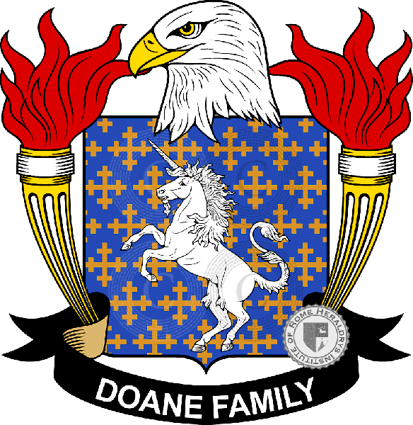 Coat of arms of family Doane