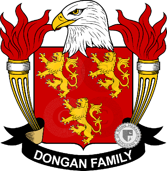 Escudo de la familia Dongan