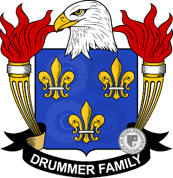 Coat of arms of family Drummer
