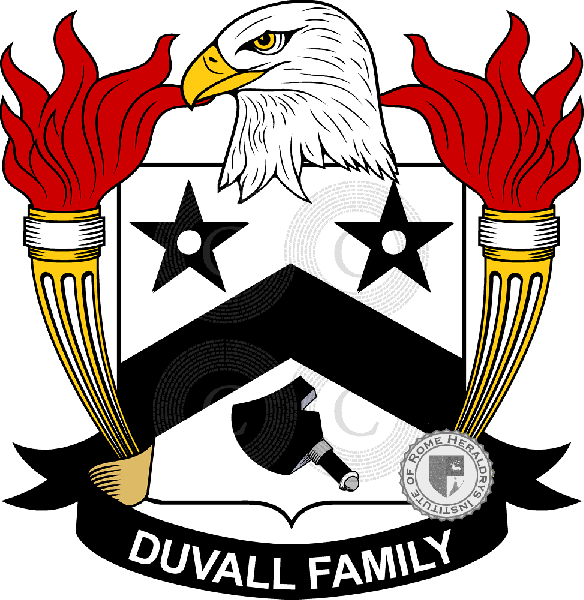 Stemma della famiglia Duvall