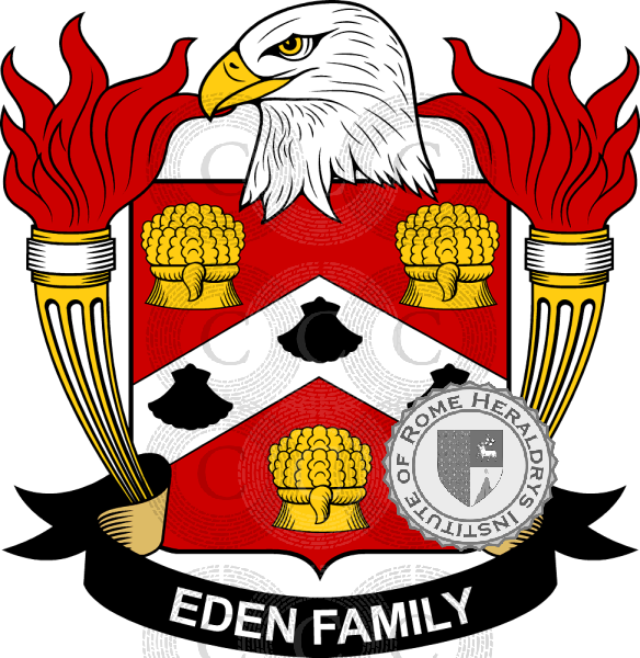 Brasão da família Eden