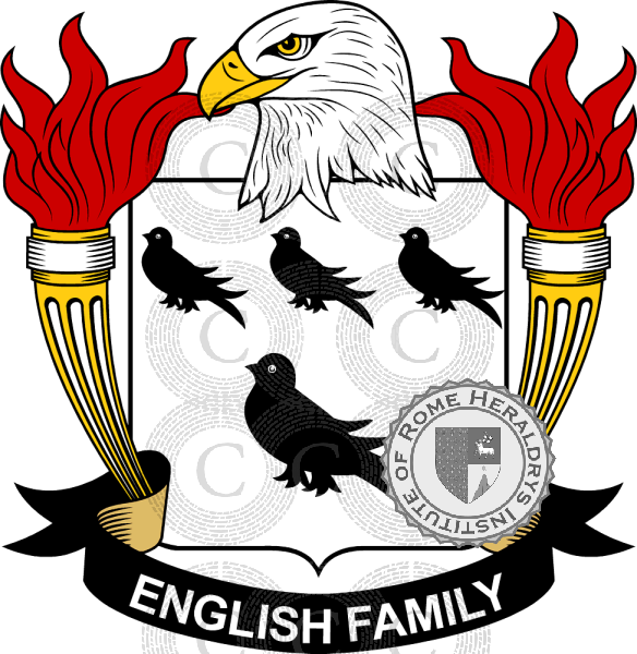 Escudo de la familia English