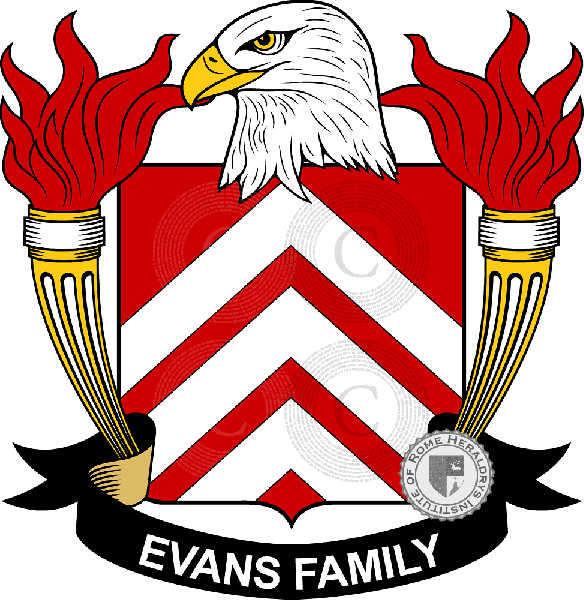 Stemma della famiglia Evans