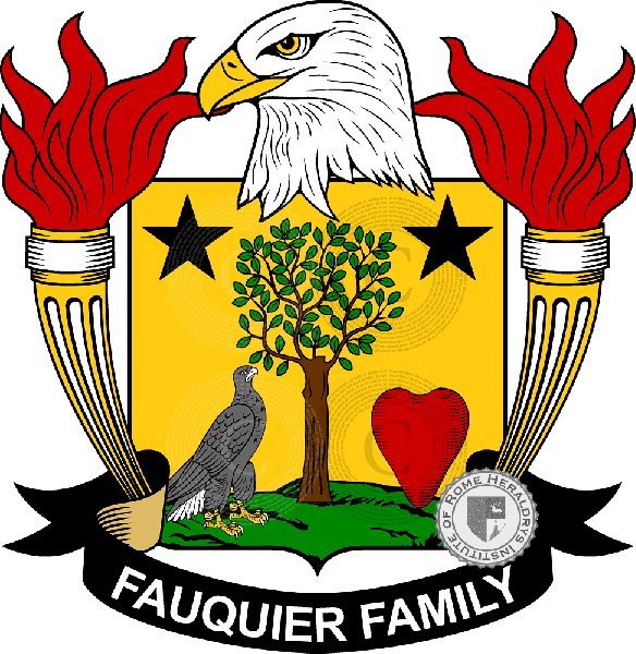 Brasão da família Fauquier