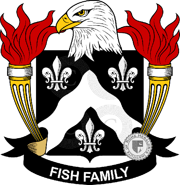 Coat of arms of family Fish