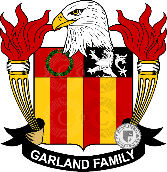 Escudo de la familia Garland