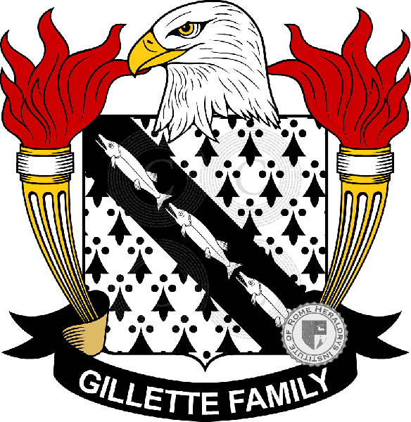 Escudo de la familia Gillette