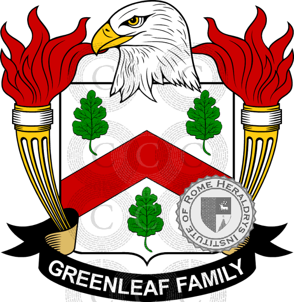 Wappen der Familie Greenleaf